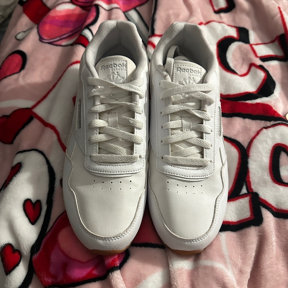 Reebok Classic White Leather Sneakers